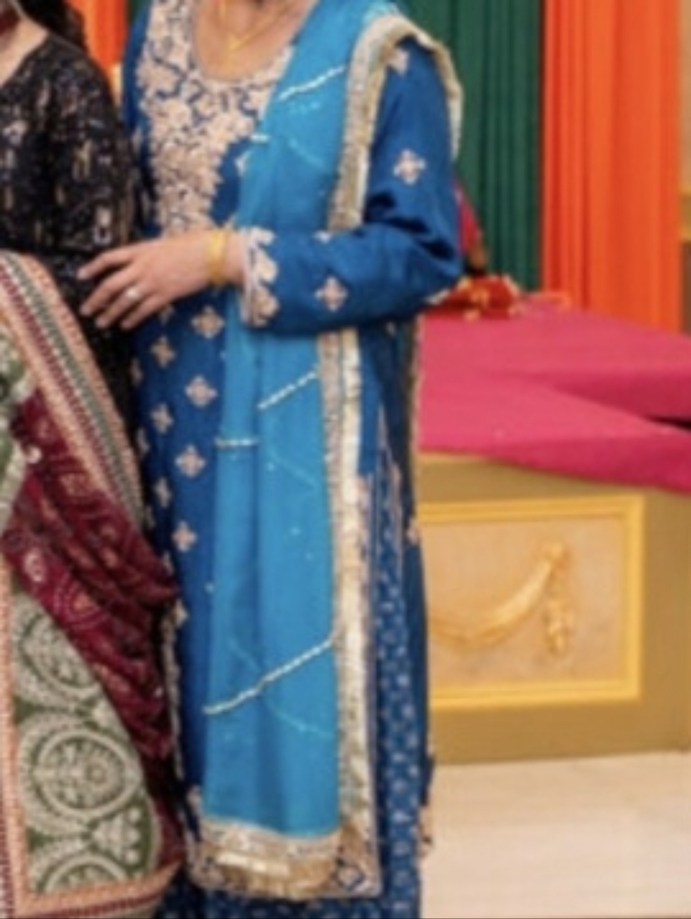 Pakistani /Indian Handwork Embroidery Womesn Dress